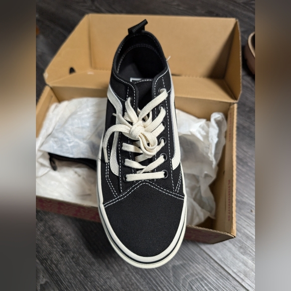 New black and white canvas VANS Sentry old skool - Picture 1 of 4